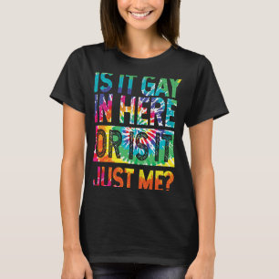 Ist es schwul hier, ich schwul-lesbische Schwulent T-Shirt