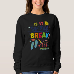Ist es Sommerpause, aber Lehrer verspotten Sweatshirt