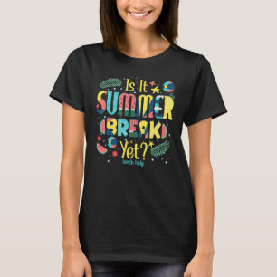 Ist es Sommerpause, aber Mittag Lady? T-Shirt