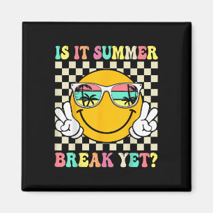 Ist es Sommerpause noch am letzten Schullehrer? Magnet