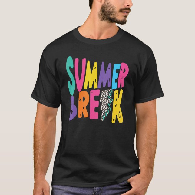 Ist es Sommerpause noch am letzten Schullehrer? T-Shirt (Vorderseite)