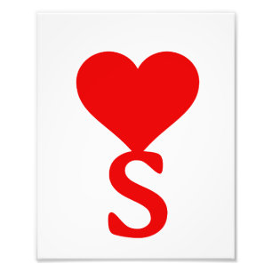 Ist es Valentinstag? Fotodruck