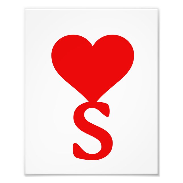 Ist es Valentinstag? Fotodruck (Vorne)