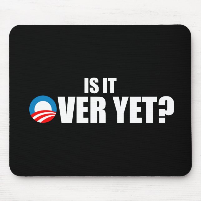 IST ES VORBEI SCHON MOUSEPAD (Vorne)