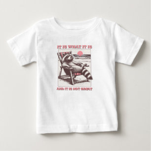 ist es, was es ist und es ist nicht groß Funny Rac Baby T-shirt