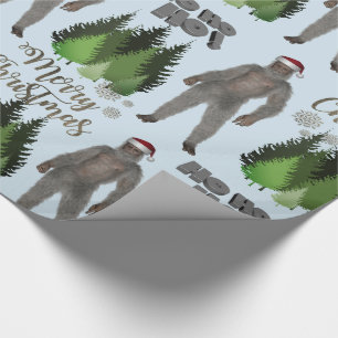 Ist es Weihnachten Yeti? Geschenkpapier