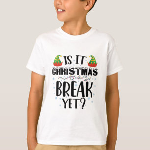 Ist es Weihnachts-Break, aber lustige Feiertagsleh T-Shirt