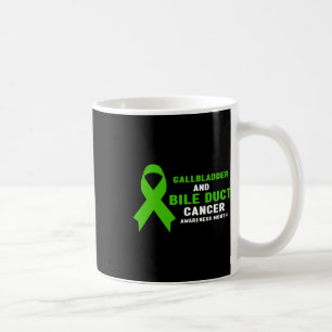 Ist Gallenblasen- und Gallengangkrebs-Bewusstseins Kaffeetasse