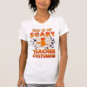 Ist Grusel-Lehrer-Kostüm Halloween Hexe Spinne Wir T-Shirt