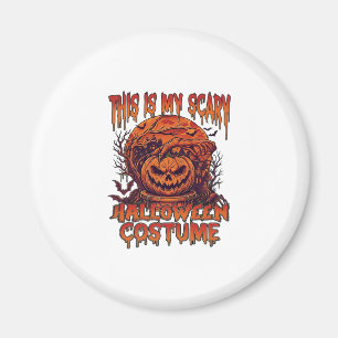 Ist Gruseliges Halloween-Kostüm Kürbis Spinne Fled Magnet