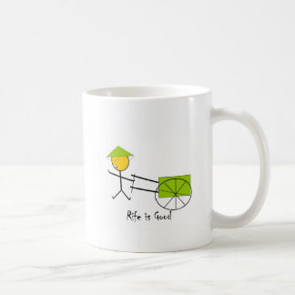 Ist gutes Rickshaw häufig Kaffeetasse