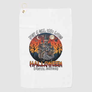 Ist Halloween Hexe Jeder Macht Szene Post Wor Golfhandtuch