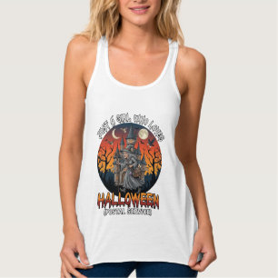 Ist Halloween Hexe Jeder Macht Szene Post Wor Tank Top