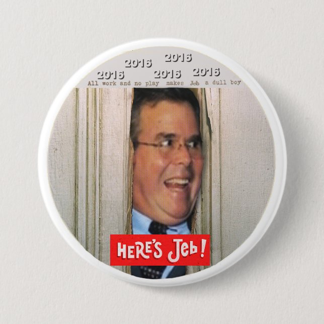 Ist hier Jeb! Button (Vorderseite)
