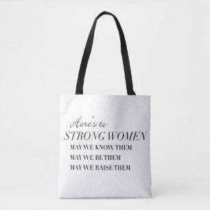 Ist hier zur starken Frauen-Taschen-Tasche