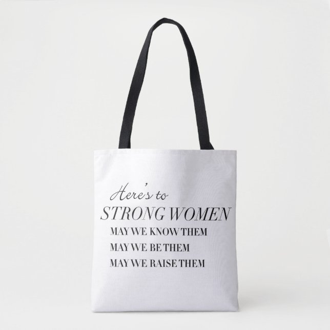 Ist hier zur starken Frauen-Taschen-Tasche (Vorderseite)
