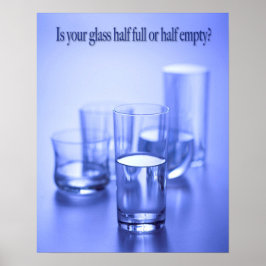 Ist Ihr Glas Halbwertspostpapier (Matte)? Poster