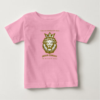 Ist in Ihnen - auf Glauben basierende Lion des Jud Baby T-shirt