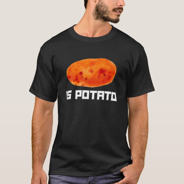 Ist Kartoffel Funny Root Pflanzkartoffeln T-Shirt (Vorderseite)