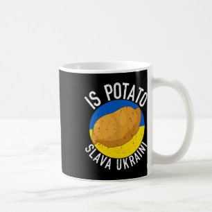 Ist Kartoffel Lustig Ukraine Witz Unterstütze Ukra Kaffeetasse