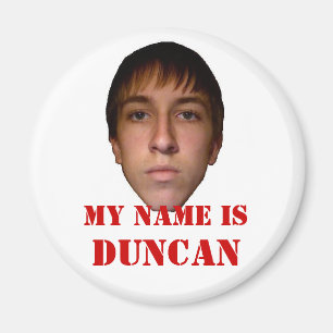 Ist Kühlschrank-Magnet 2010, mein Name Duncan Magnet