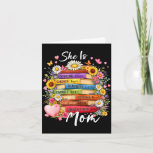 Ist Mama Bibelverse Blumenbücher christlich Karte