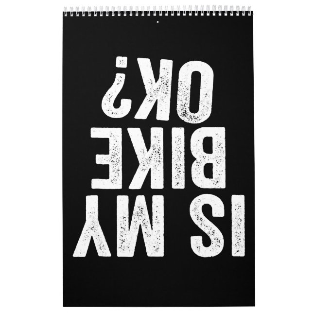 Ist mein Bike Ok Funny Geschenk für Biker Kalender (Titelbild)