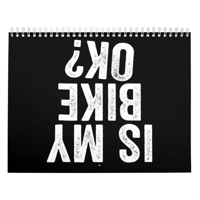 Ist mein Bike Ok Funny Geschenk für Biker Kalender (Titelbild)