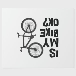 Ist mein Bike OK Funny Mountain Bike? Geschenkpapier