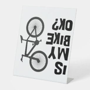 Ist mein Bike OK Funny Mountain Bike? Sockelschild