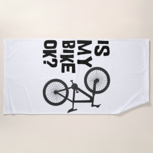 Ist mein Bike OK Funny Mountain Bike? Strandtuch