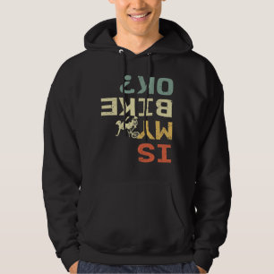 Ist mein Bike Ok Retro Funny Biker? Hoodie