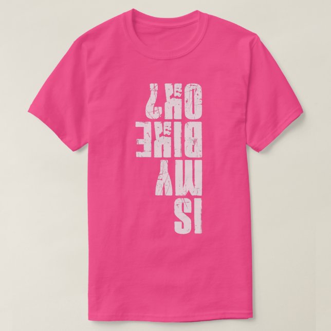 Ist mein Bike okay Funny Bike Unfall Fahrrad Spaß  T-Shirt (Design vorne)