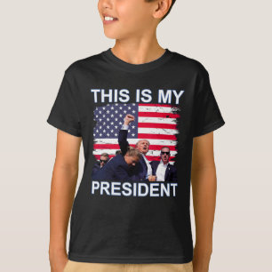 Ist mein Präsident Trump die Wahlen 2024? T-Shirt