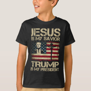 Ist mein Retter Trump mein Präsident Trump 2024 US T-Shirt