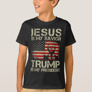 Ist mein Retter Trump mein Präsident Trump 2024 US T-Shirt