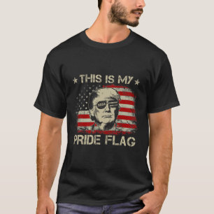 Ist mein Stolz Flag Trump 2024 amerikanische Fahne T-Shirt