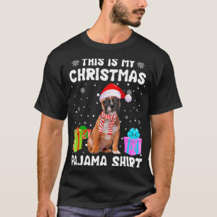 Ist mein Weihnachts-Französisch Bulldog Dog Pajama T-Shirt