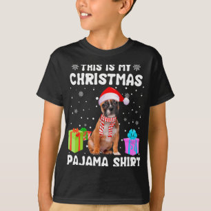 Ist mein Weihnachts-Französisch Bulldog Dog Pajama T-Shirt