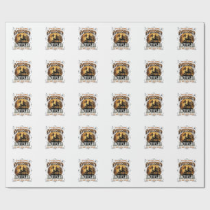 Ist menschliches Kostüm Französische Bulldogge Kür Geschenkpapier