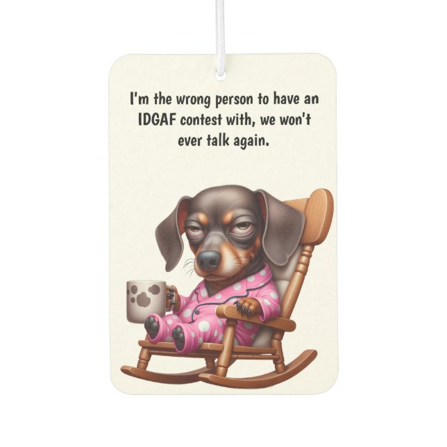 Ist mir egal  autolufterfrischer (Vorderseite)