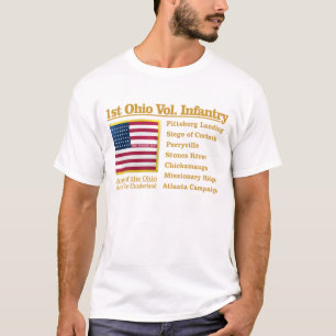 Ist Ohio Volunteer Infantry (BH) T-Shirt