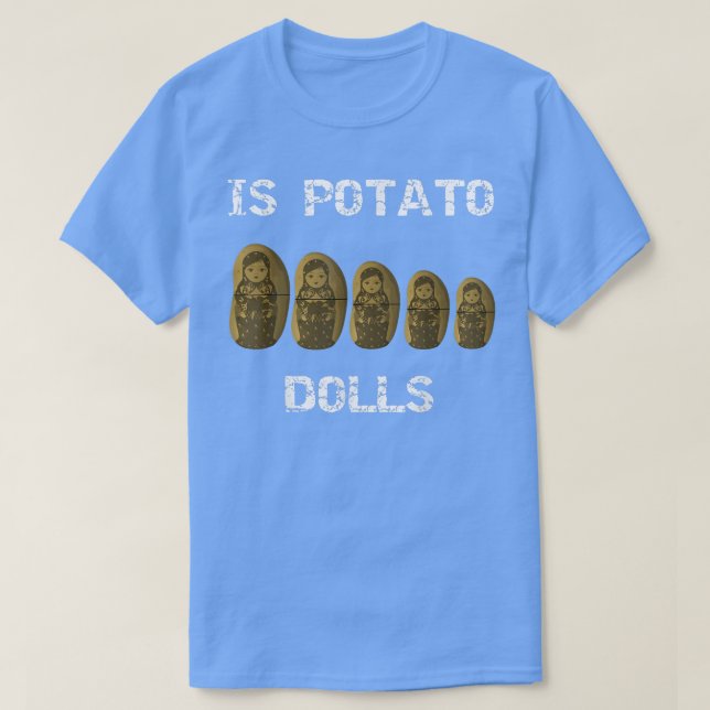 Ist Potato Dollars, wie man es im späten Nachtfern T-Shirt (Design vorne)