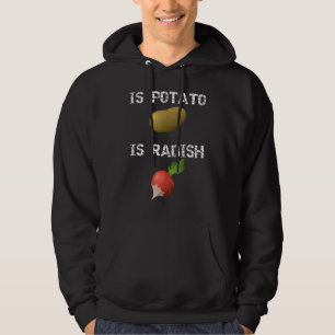 Ist Potato ist Radieschen wie auf spätnachts Ferns Hoodie