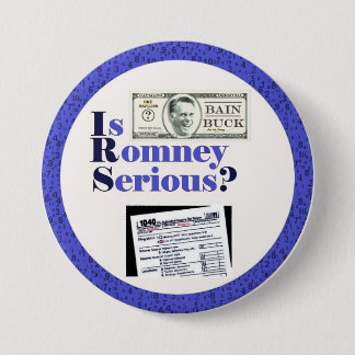 Ist Romney ernst? Button