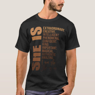 Ist Schwarzgeschichte Monat unapologetischer afrik T-Shirt