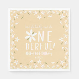 Ist sie nicht eintönig Custom Daisy Boho Napkins Serviette