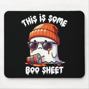 Ist Some Boo Sheet Lustiger Geist Gruselige Saison Mousepad