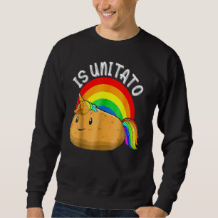 Ist Unitato-is Potato wie auf spät nachts Televis Sweatshirt