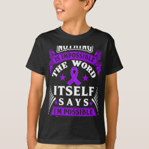 Ist unmöglich! Fibromyalgie Bewusstsein T-Shirt